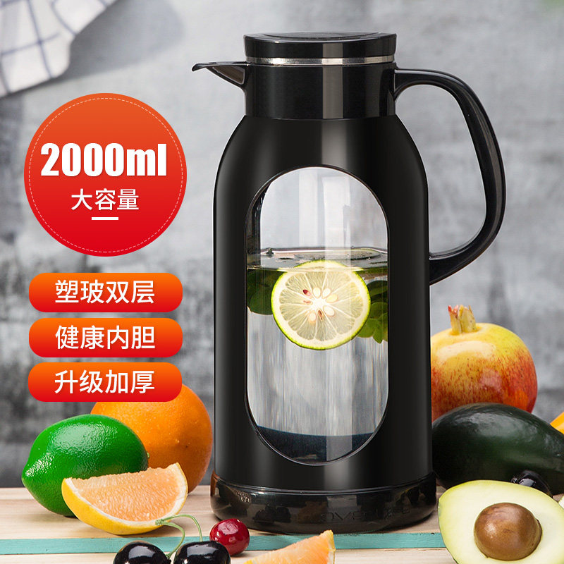 德国进口加厚冷水壶玻璃耐热高温防爆大容量凉白开水杯茶壶防摔