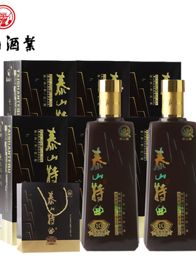 泰山牌泰山特曲 39.8度泰山10 小窖佳酿 浓香型白酒