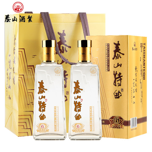 泰山特曲42度佳酿浓香型白酒