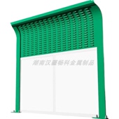 高速公路声屏障隔音墙工厂空调高架桥小区冷却塔隔音板厂家可定i.