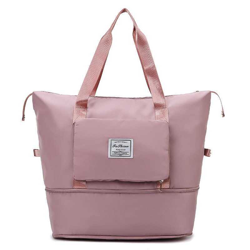 防泼水旅行包女士手提包大容量运动旅游健身包待产收纳出差行李袋