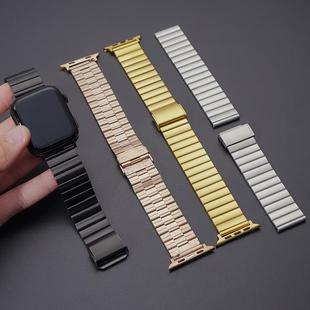 gt4 watch dw手表手环配件定制 不锈钢一珠竹节表带适用