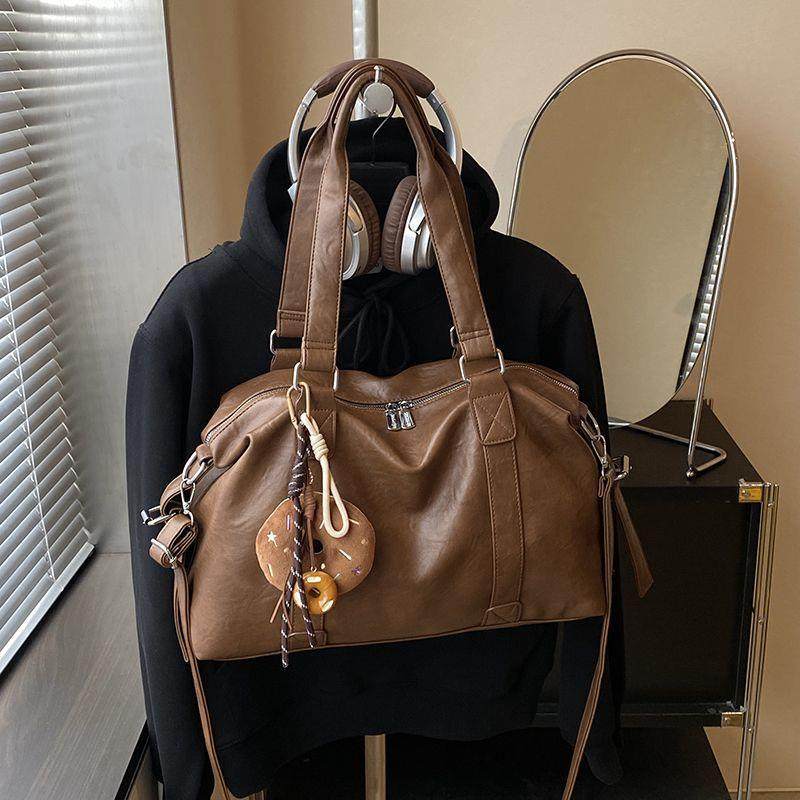 包包女士新款时尚通勤百搭秋冬高级肩包大容量托特包硬底立体,箱包皮具/热销女包/男包,通用款女包,淘宝优惠券,粉丝福利购,淘宝优惠卷