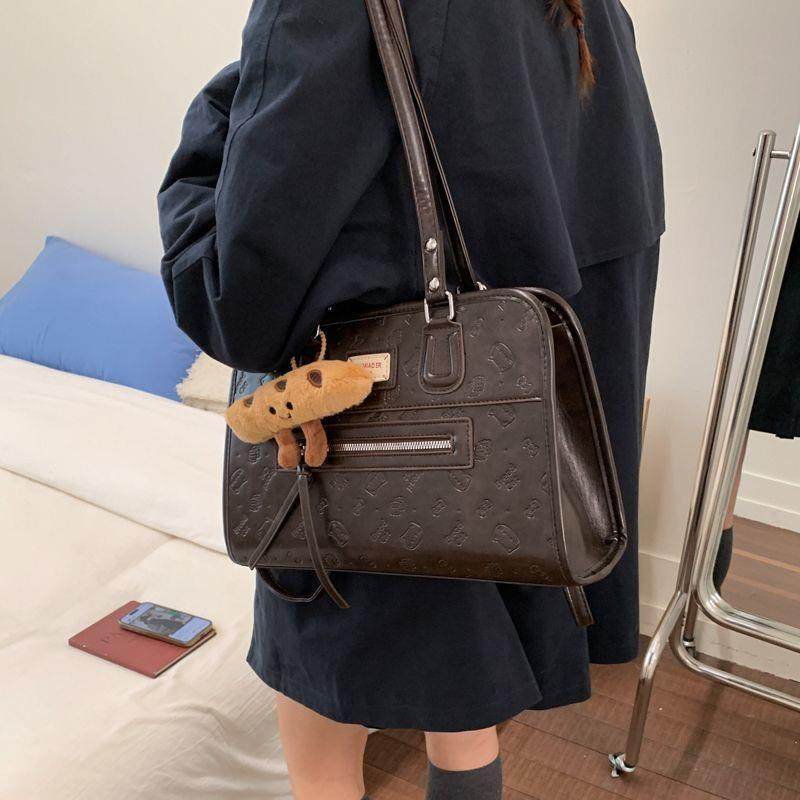 时尚复古新款高颜值2025豹纹通勤大容量秋冬腋下托特单肩大包,箱包皮具/热销女包/男包,通用款女包,淘宝优惠券,粉丝福利购,淘宝优惠卷