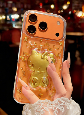 Hello Kitty华为mate80手机壳透明p90立体60滴胶p70金箔M70适用50保护套40黄色转运新年nova14闪粉13pro卡通