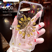 招财发财树苹果17原创iphone16promax新款 手机壳15滴胶14金箔13防摔8plus透明xs保护套12mini硅胶7se好运适用