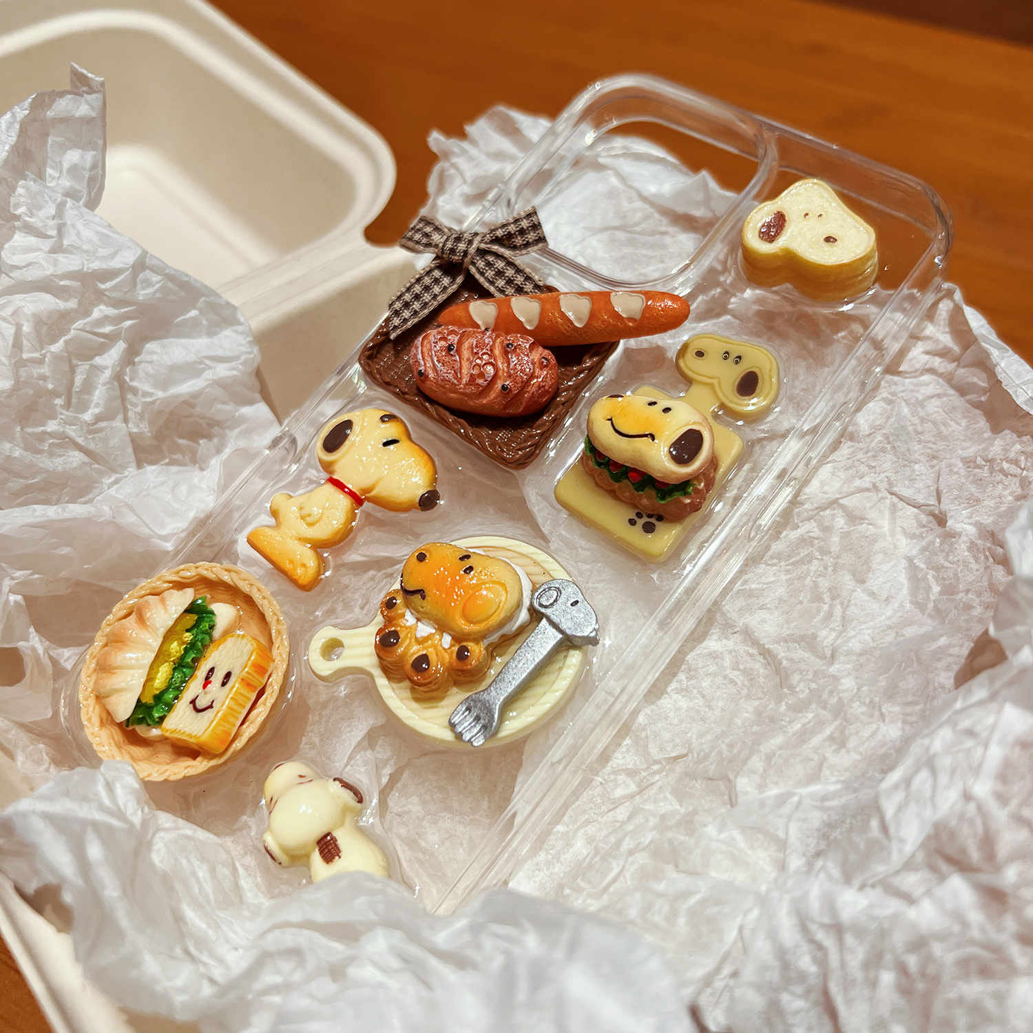 爆闪|史努比食玩原创手机壳