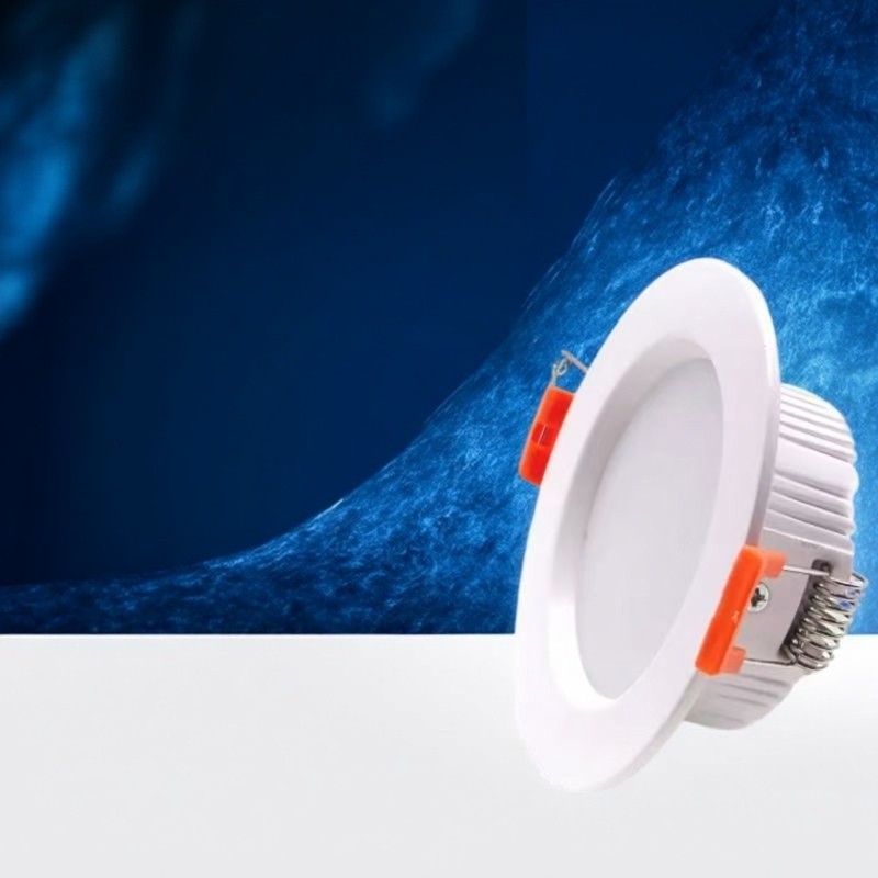 宽压110一22Vled筒灯台湾嵌入式崁灯AC85一265V天花灯铝4000K