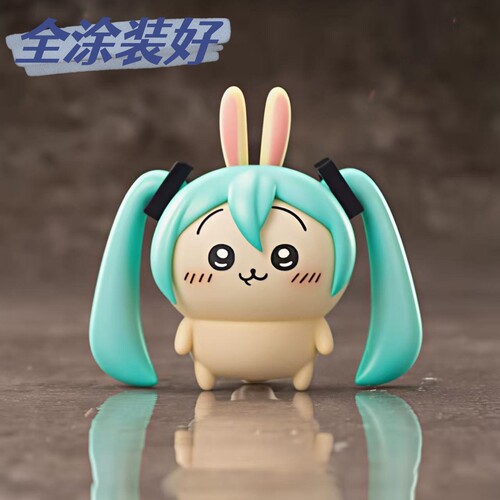 chiikawa吉伊卡哇乌萨奇初音手办