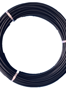 黑色特氟龙气管 聚四氟乙烯管 铁氟龙管 PTFE管 F4管 特氟龙管