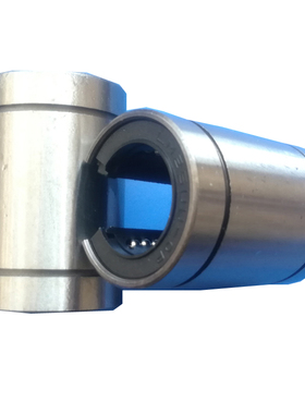 雕刻机圆形开口圆轨滑块LM25UU-OP LM20UUOP LM16UUOP圆轨滑块