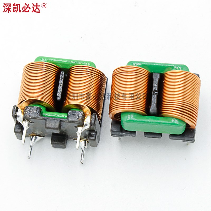 扁平铜线共模电感SQ1515-5MH6A电流插脚电源EMC磁环X滤波电感线圈