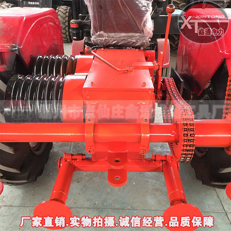 厂家改装300 500拖拉机绞磨机拖拉机绞磨四轮驱动绞磨机