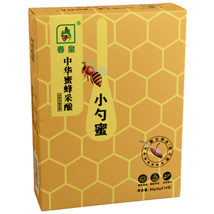 春皇小勺蜜 十全十美 中华蜜蜂采酿 自然封盖成熟原蜜