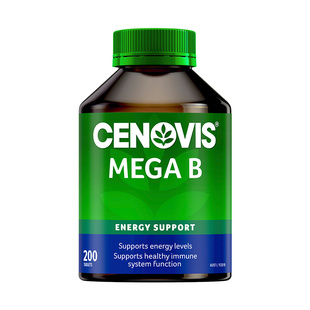Cenovis萃益维复合维生素B族200片叶酸维生素b9和b12加b6烟酰胺b3