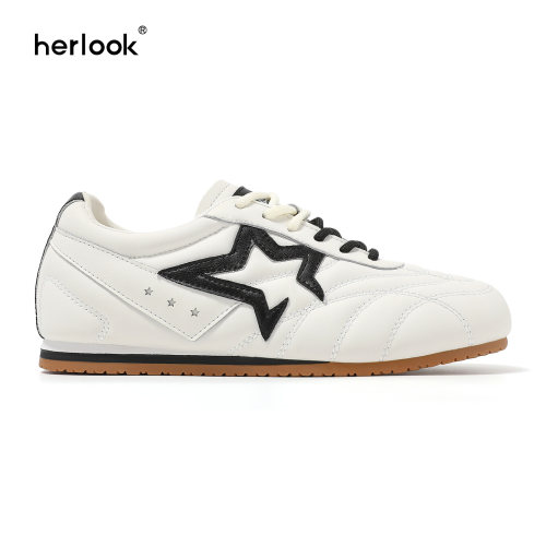 HERLOOK休闲德训鞋软底小白鞋