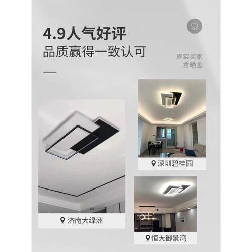 客厅灯202新款灯具现简约大气LED全屋组合套餐创意大厅吸顶灯