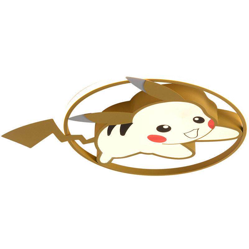 儿童卧室灯创意卡通装饰灯具现简约女孩房间护眼吸顶灯