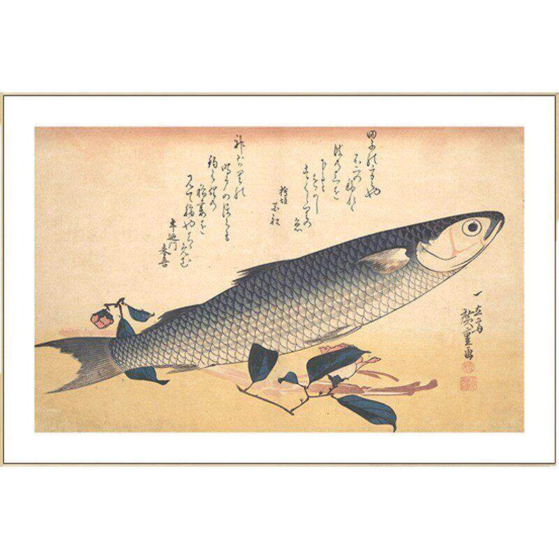日本浮世绘版画日式现简约装饰画客厅居酒屋挂画餐厅喷绘挂画