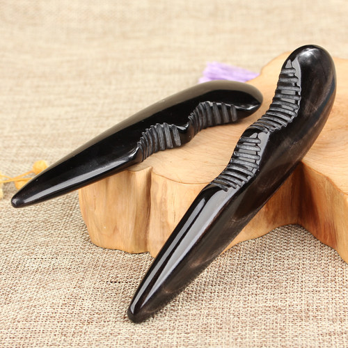 黑水牛角按摩锥足底按摩器点穴棒部脚底穴位经络足疗棒拨筋提拉