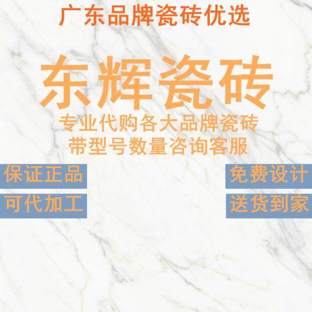 东辉瓷砖柔光肌肤釉连纹通体大理石600x1200客厅地砖防滑卧室