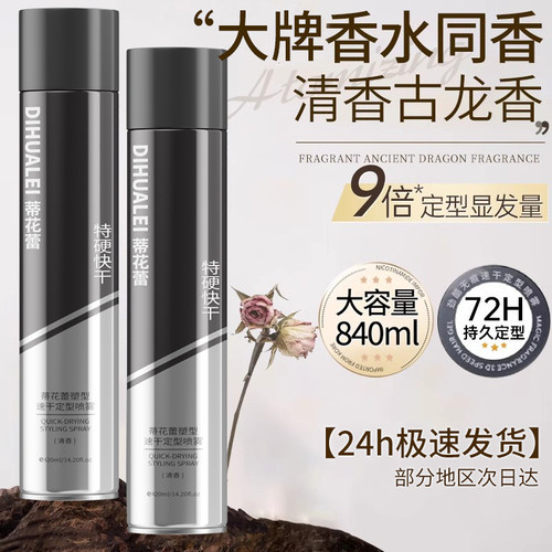 淡香水型定型喷雾发胶