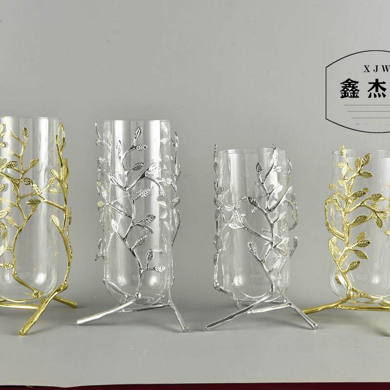 欧式创意花摆件客厅插花现简约家居电视柜玄关桌面装饰品摆设