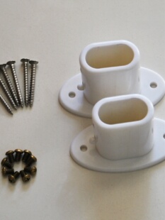 海之巅浴室浴帘杆U型不易生锈杆卫生间弯型浴帘杆打孔安装可定u.