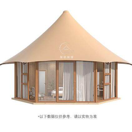 酒店帐篷户外野奢研学营地景区文旅度假网红民宿帐篷防风玻璃篷房