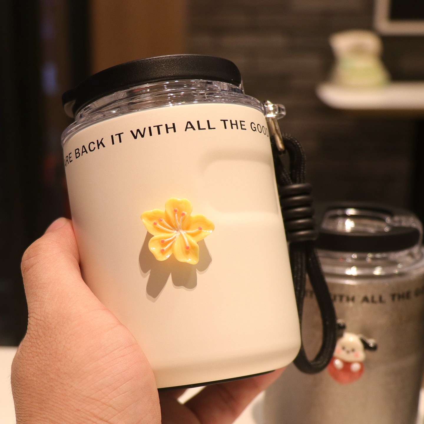 男款高颜值保温杯小巧便携咖啡吸管杯子双饮便携女生2025新款水杯,餐饮具,保冷/保温杯,淘宝优惠券,粉丝福利购,淘宝优惠卷