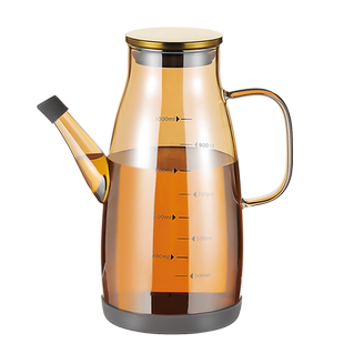 lissa避光玻璃油壶厨房家用控油防漏不挂油油瓶酱油醋专用调料瓶