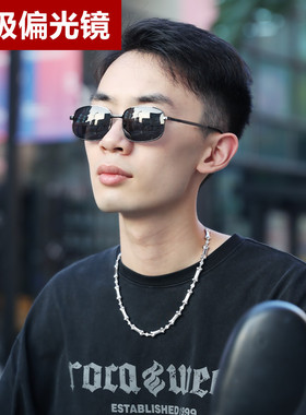2023新款男士偏光墨镜开车专用