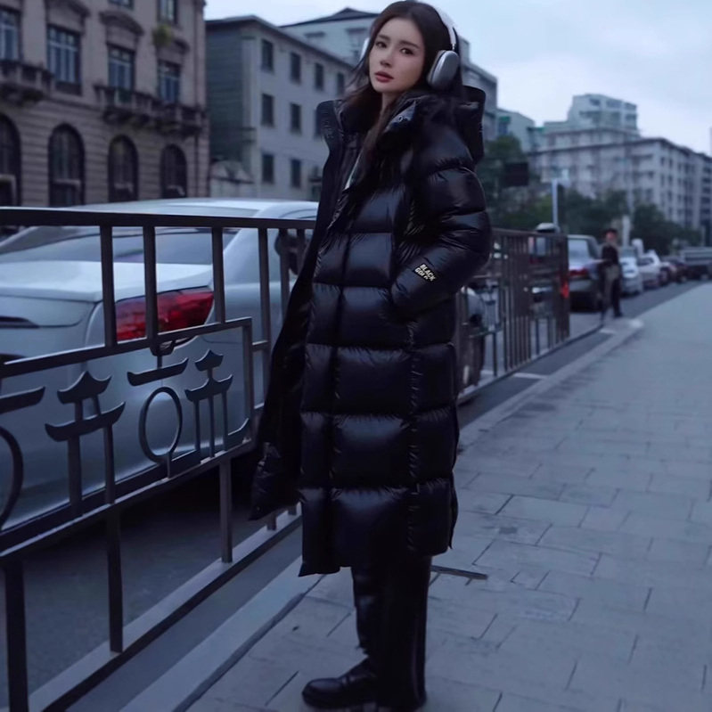 东北零下40度防寒服羽绒服女长款加厚过膝抗寒外套哈尔滨旅游装备