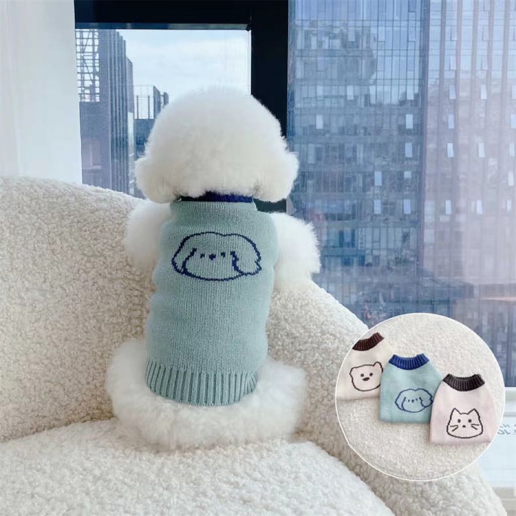 狗狗冬季衣服毛衣小香风冬装