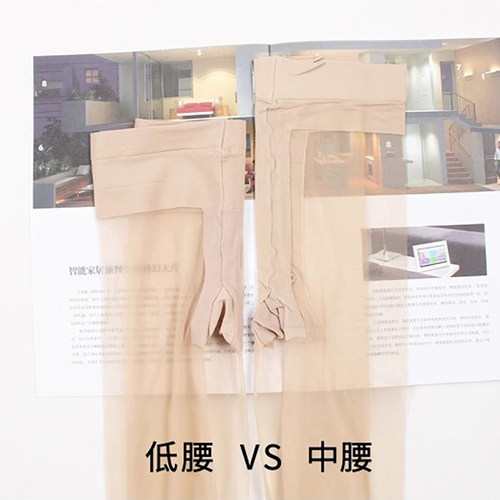 低腰无痕丝袜0D透明脚尖