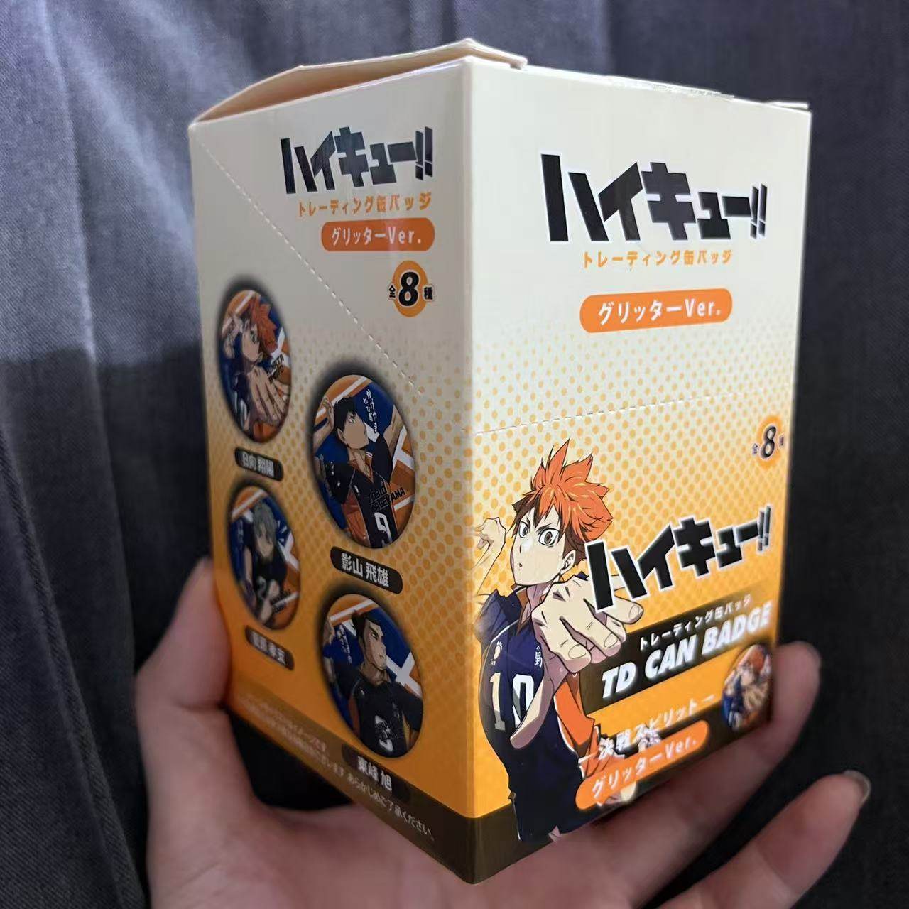 【排球少年】日谷决对精神系列二创吧唧盲抽徽章周边盲抽抱盒现货