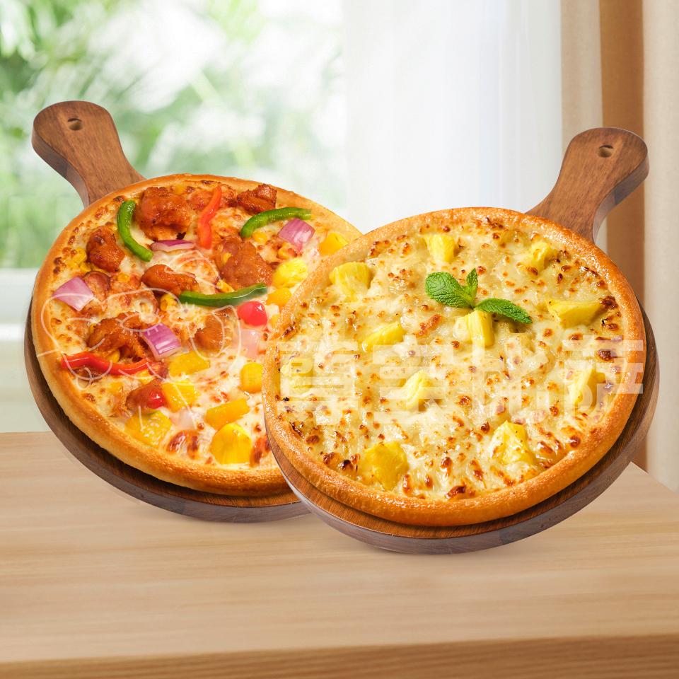 尊宝比萨买榴莲比萨送双拼比萨兑换券1张饿了么闪购外卖券