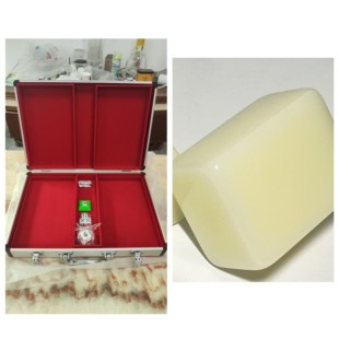 旅游麻将牌手搓3层三层水晶麻将36高端耐磨便携透明创意144张新品