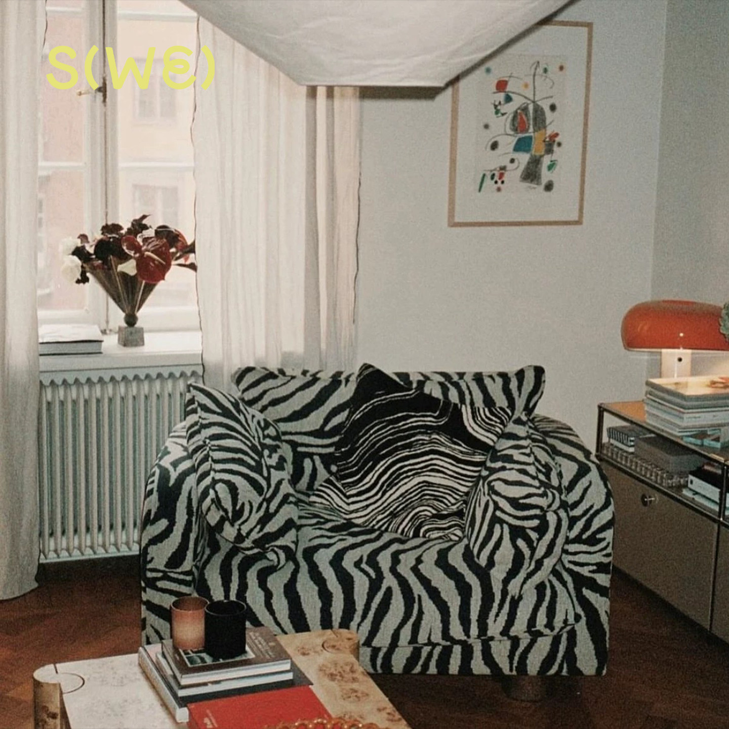 MilesLoveseatZebra单人沙发客厅