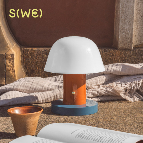 北欧氛围充电SetagoJH27蘑菇台灯