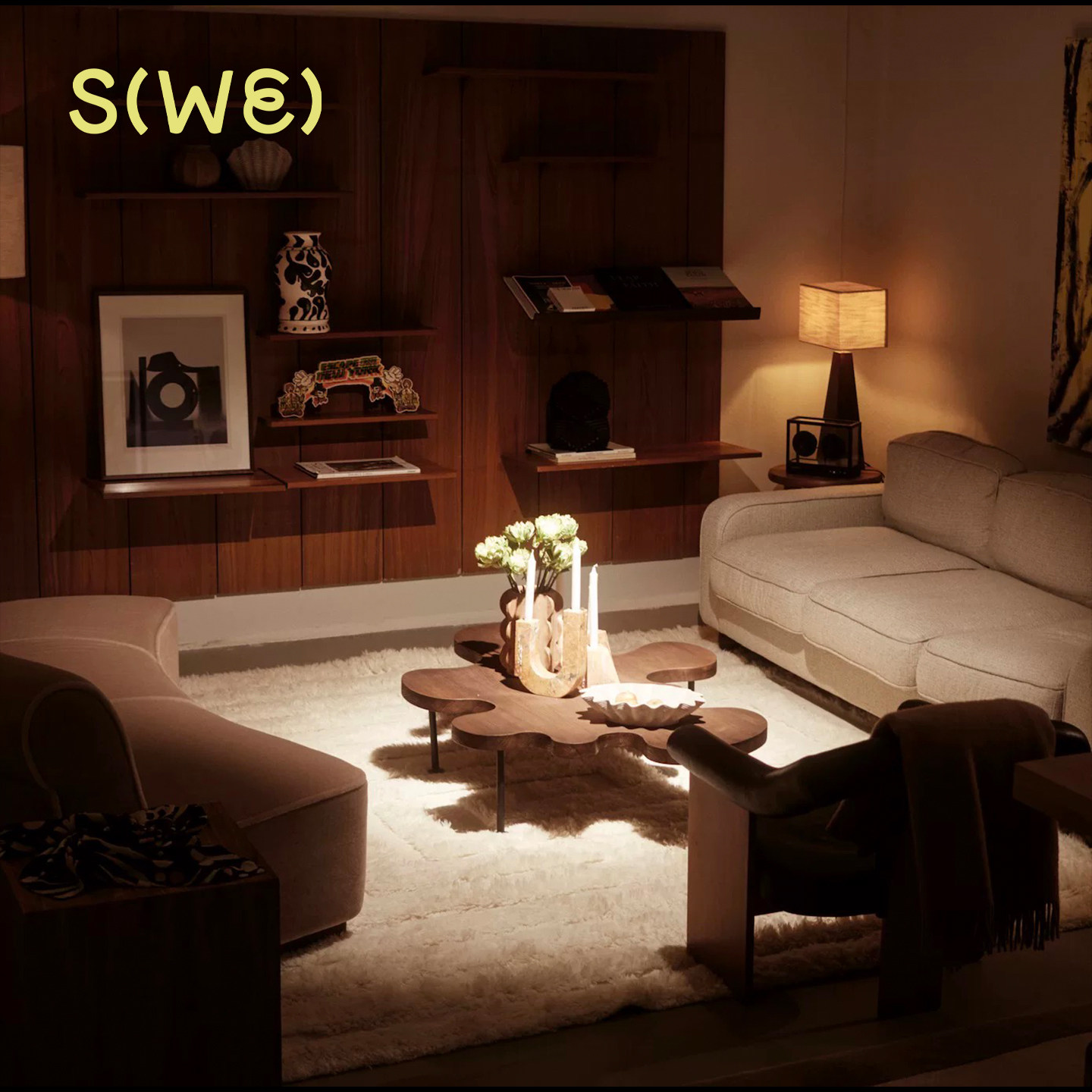 devonTable茶几曲线边几有机感