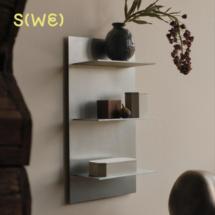 Fermliving 墙面置物架 Lager Shelf 书架铝客厅 Wall 25秋冬新品