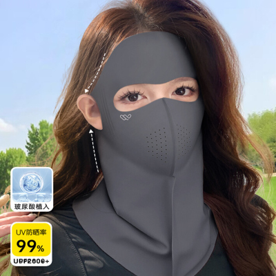 日本进口全脸防晒面罩女夏季抑菌