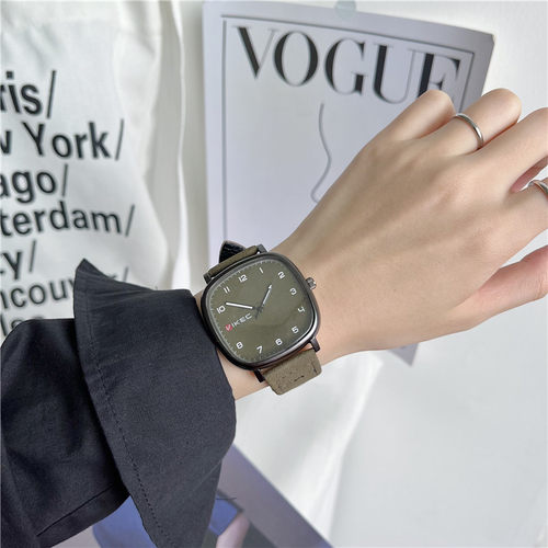 手表男款考试专用小众防水静音