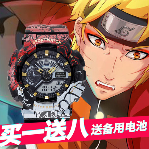 ins风潮流女防水运动电子手表