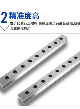 国产滚柱重载直线导轨滑块RGH RGW30 35 45 55 65CA线轨滑轨HA/HC