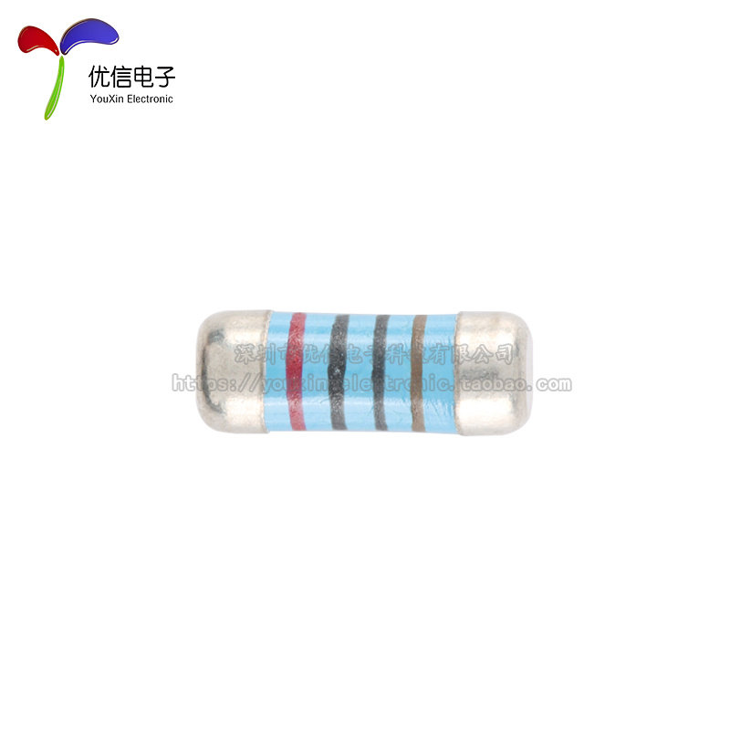 原装CSRV0207FTDU1002 0207贴片晶圆电阻 10k 1%金属薄膜MELF图片