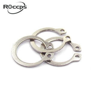 304不锈钢C型弹性挡圈轴用挡圈外卡环葫芦卡簧钳3/4/5/7/9--80