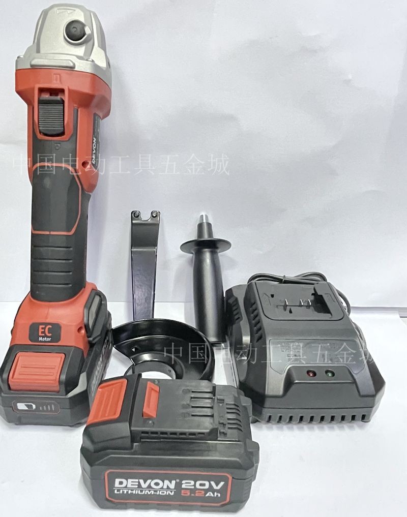 大有2903角磨机锂电无刷充电式小型手打磨抛光切割机电动工具