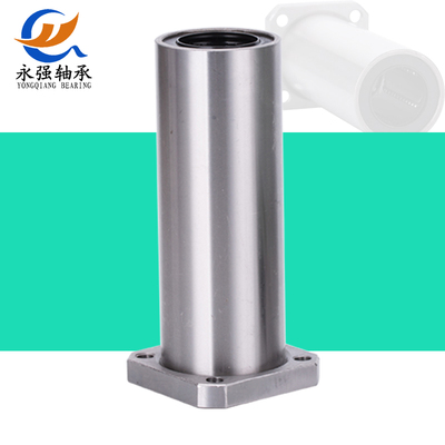 带座加长方形法兰直线轴承LMK8 10 12 16 20 25 LUU直线导轨圆柱